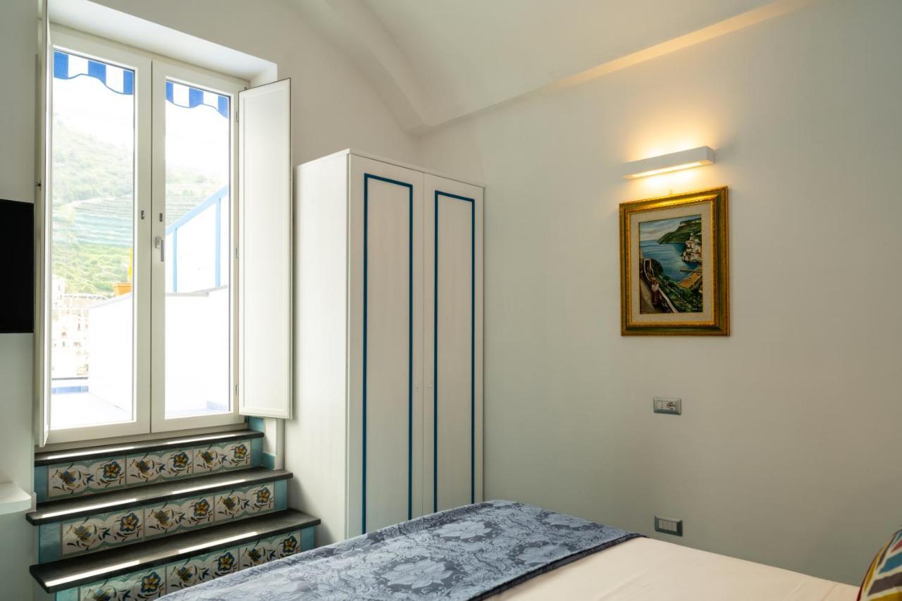 Grecale - Amazing Apartment With Patio And Sea View Maiori Luaran gambar