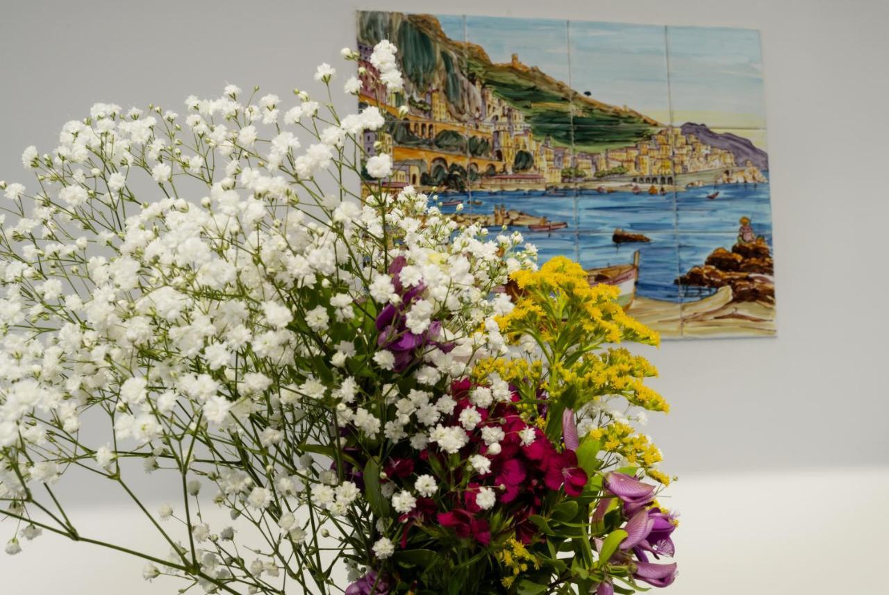 Grecale - Amazing Apartment With Patio And Sea View Maiori Luaran gambar